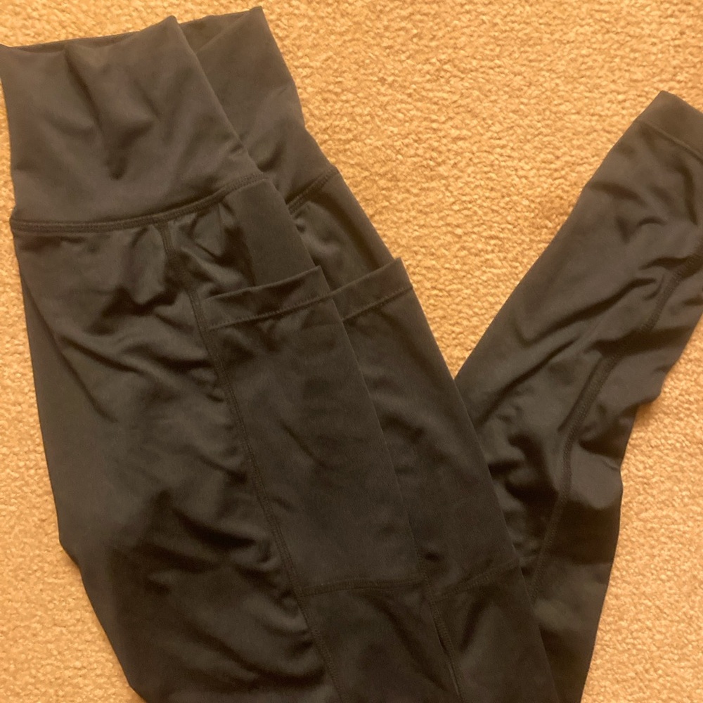 Reebok Black High-Waisted Leggings